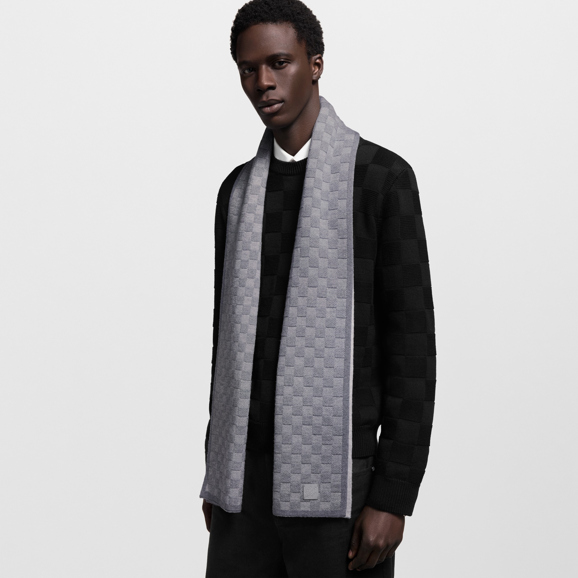 Néo Petit Damier Scarf S00 - Holiday Gifts - Holiday Gifts For Him